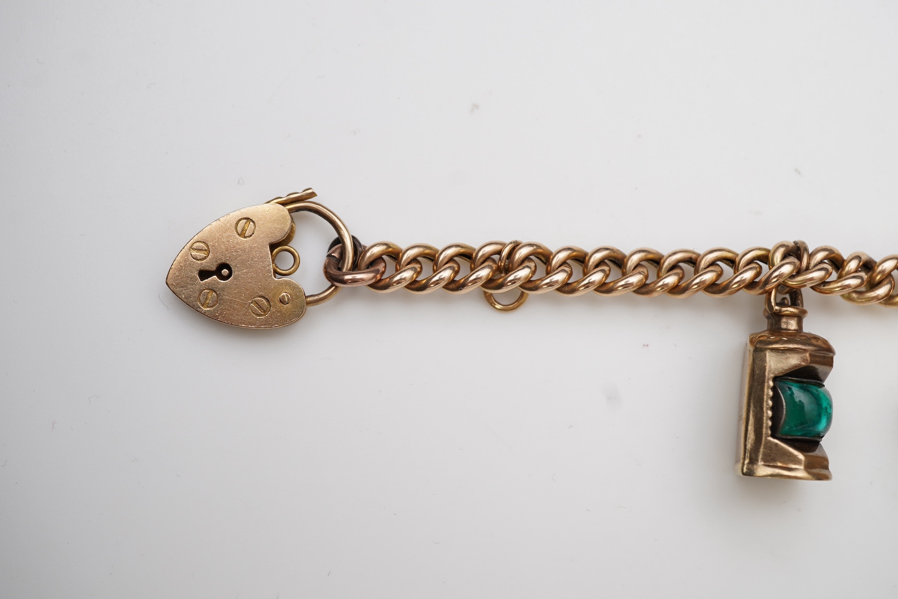 A charm bracelet